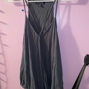Dressy American Eagle grey tank top
